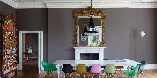 Colorful Dining Area