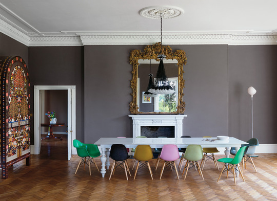 Colorful Dining Area